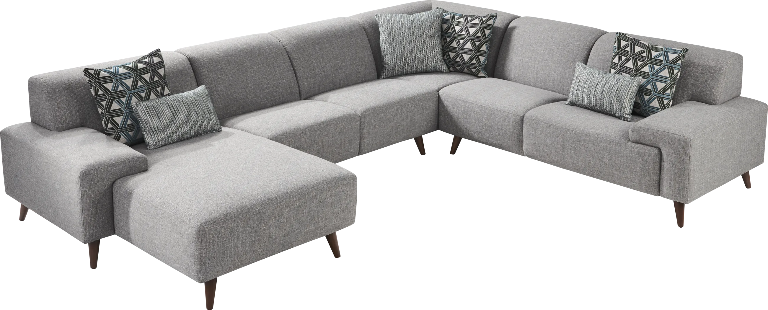 Westwood Gray 4 Pc Sectional - Thumbnail - Image 1