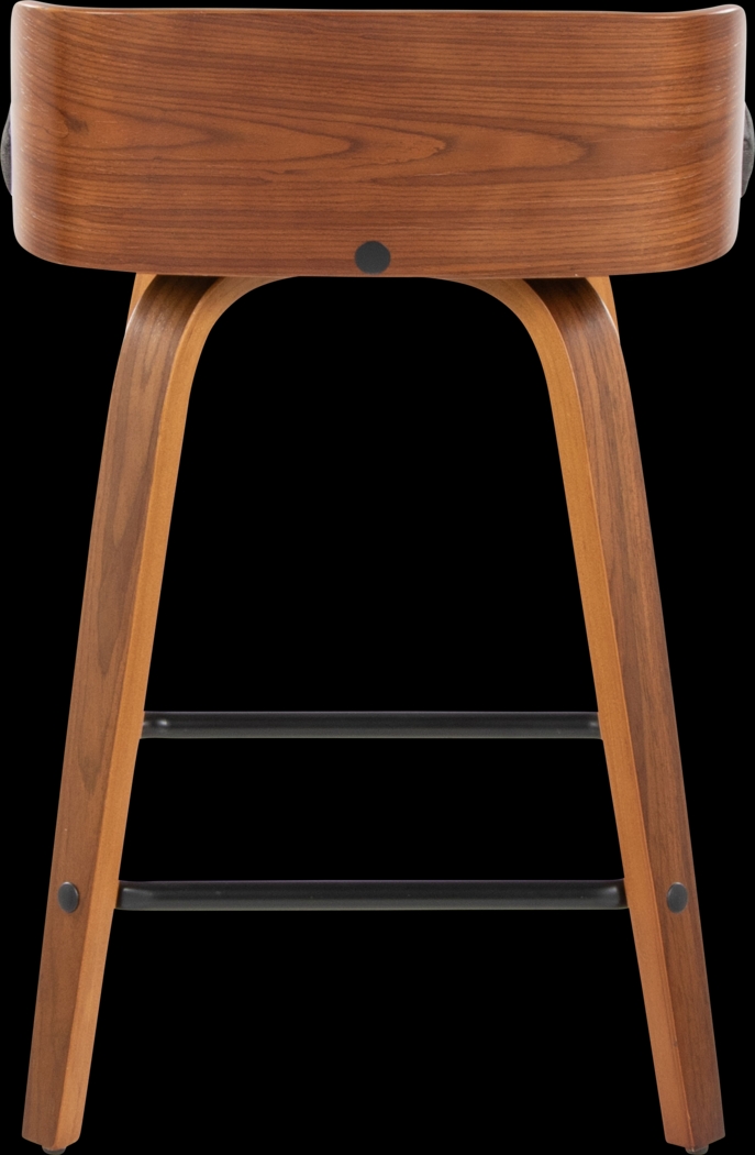 Wetherburn I Charcoal 24" Swivel Counter Height Stool, Set of 2 - Thumbnail - Image 5