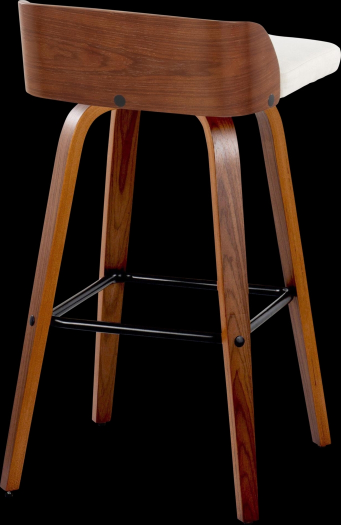 Wetherburn I Cream Swivel Barstool, Set of 2 - Thumbnail - Image 6