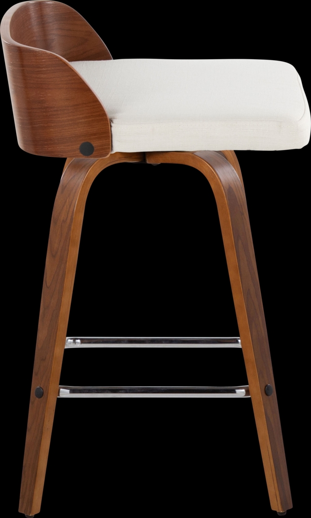 Wetherburn II Cream Swivel Counter Height Stool, Set of 2 - Thumbnail - Image 7