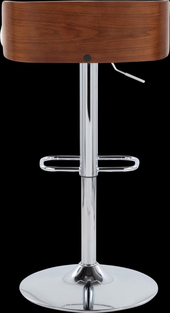 Wetherburn IV Cream Adjustable Swivel Barstool, Set of 2 - Thumbnail - Image 5