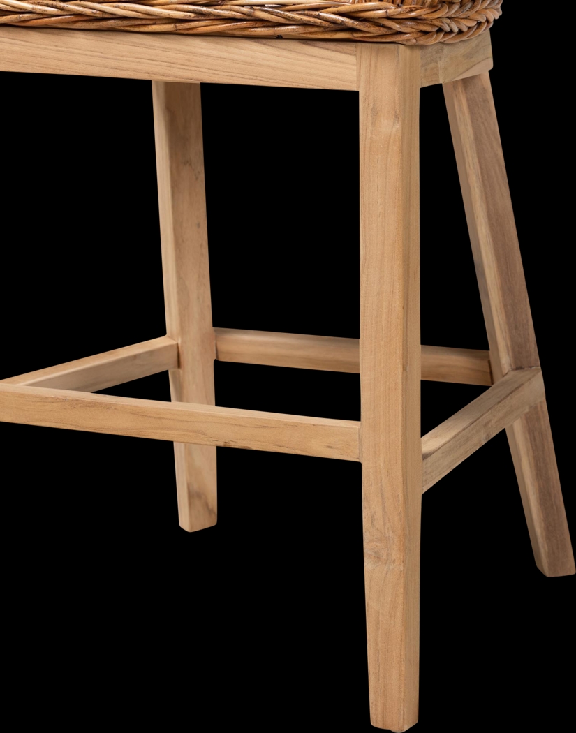 Wetherell Brown Counter Stool, Set of 2 - Thumbnail - Image 6