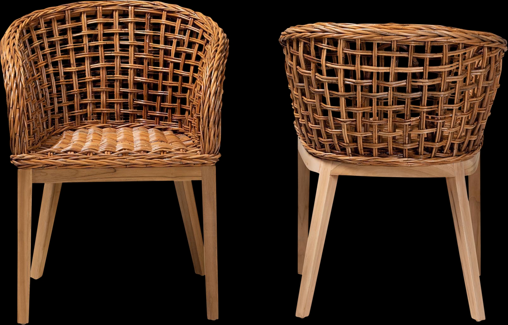 Wetherell Brown Dining Chair, Set of 2 - Thumbnail - Image 3