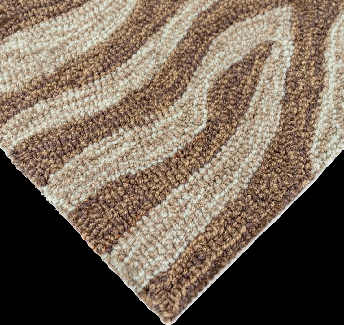 Weto Brown 7'6 x 9'6 Indoor/Outdoor Rug - Thumbnail - Image 4