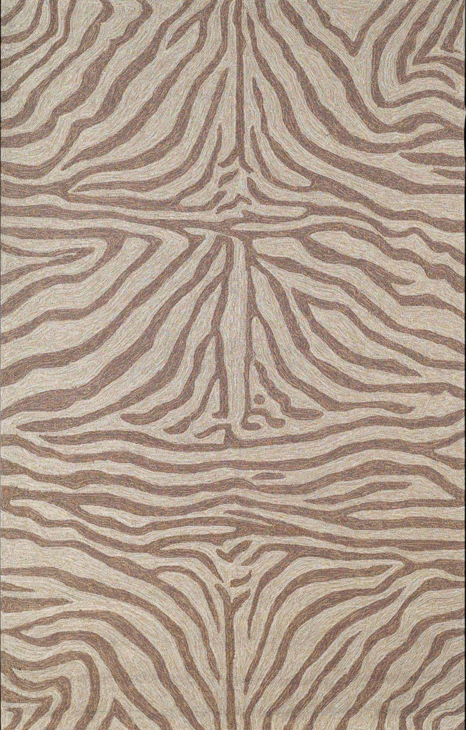 Weto Brown 7'6 x 9'6 Indoor/Outdoor Rug - Thumbnail - Image 1