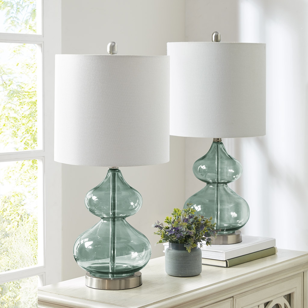 Wetzel Hollow Blue Table Lamps, Set of 2 - Thumbnail - Image 8
