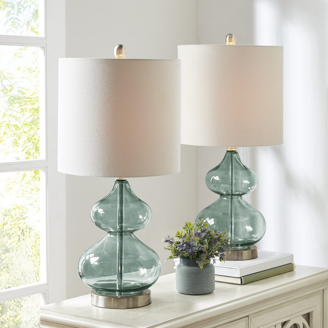 Wetzel Hollow Blue Table Lamps, Set of 2 - Thumbnail - Image 9