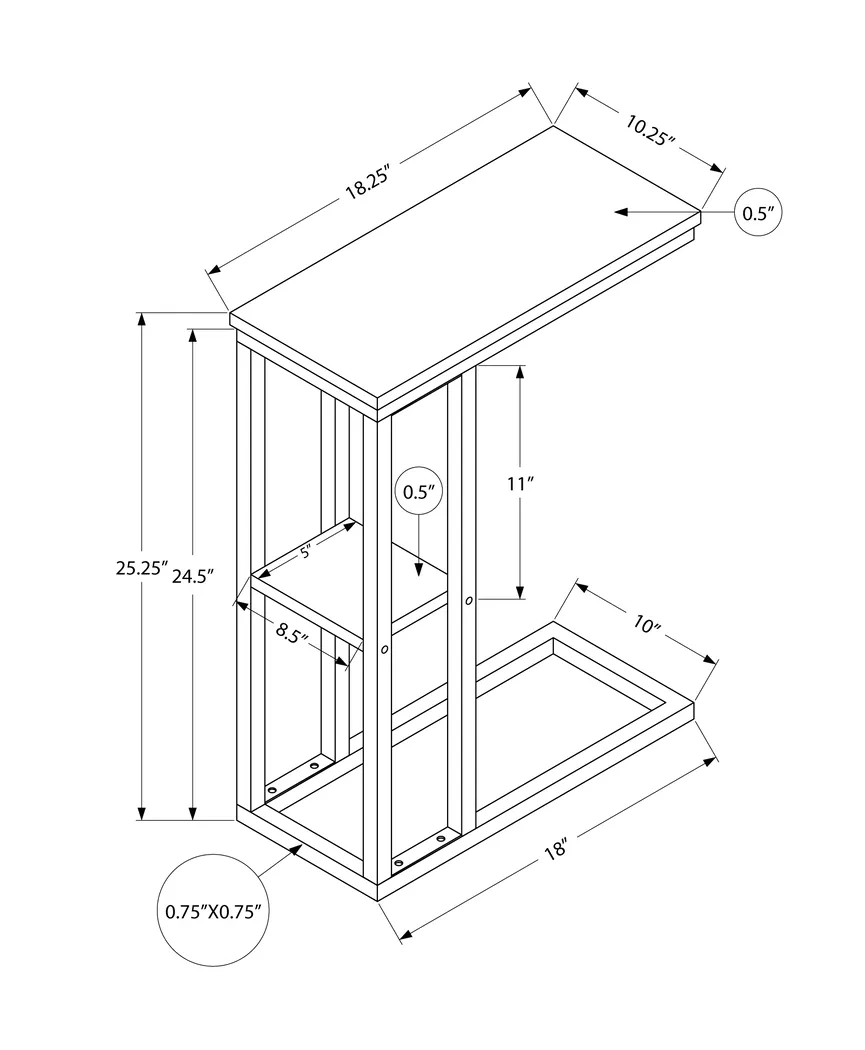 Wewatta Natural Accent Table - Image 11