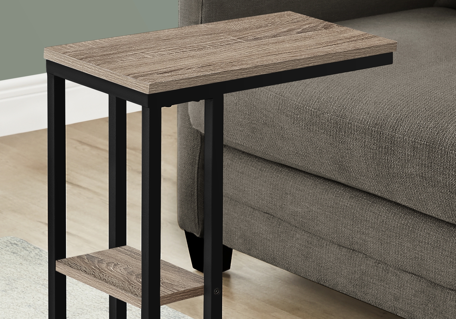 Wewatta Taupe Accent Table - Thumbnail - Image 2