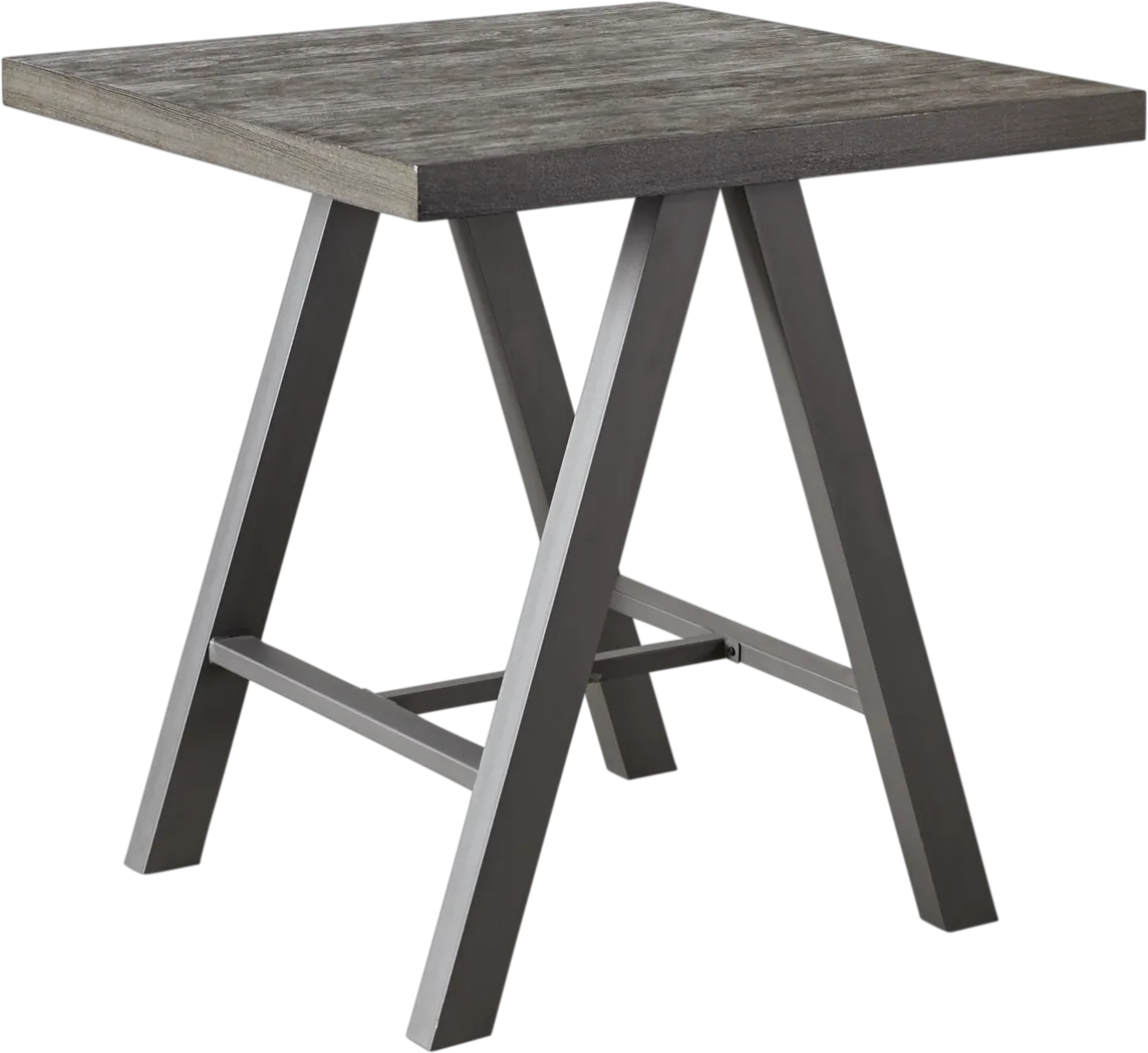 Wexler Brown Square Counter Height Table - Thumbnail - Image 1