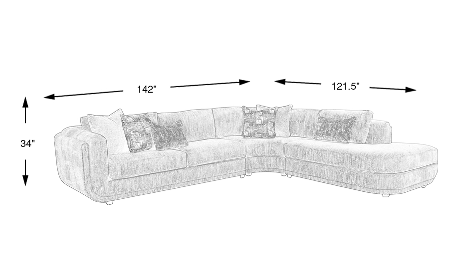 Dimension Image. Please refer to the Dimension Tab on this page for dimension details.