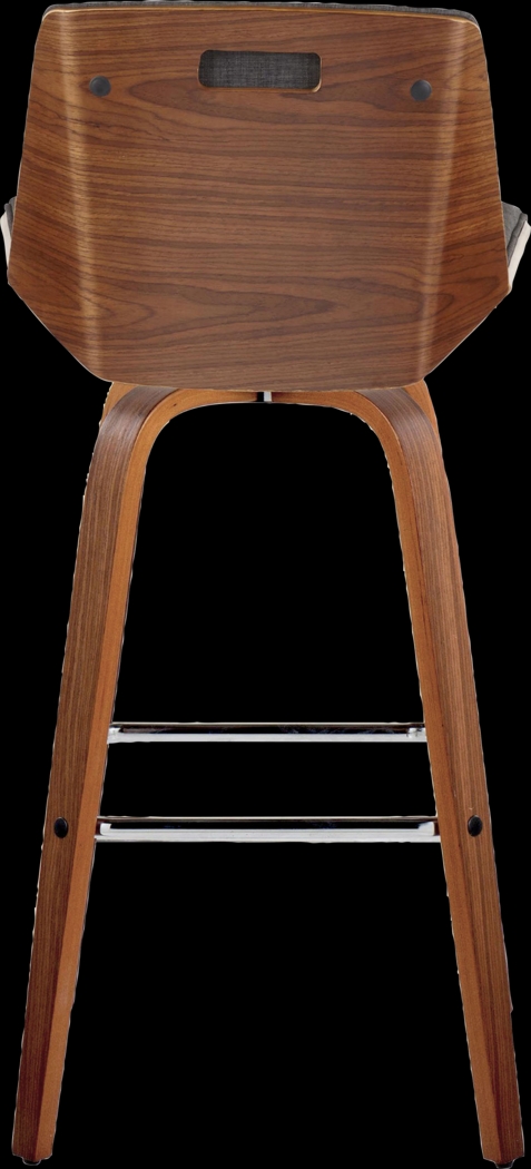 Weymanda II Charcoal Swivel Barstool, Set of 2 - Thumbnail - Image 10