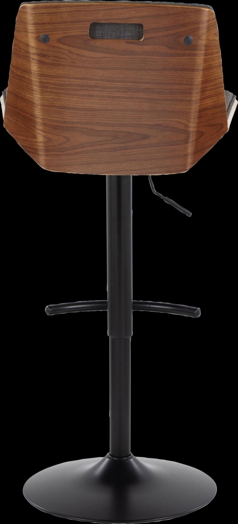 Weymanda IV Charcoal Adjustable Barstool, Set of 2 - Thumbnail - Image 9