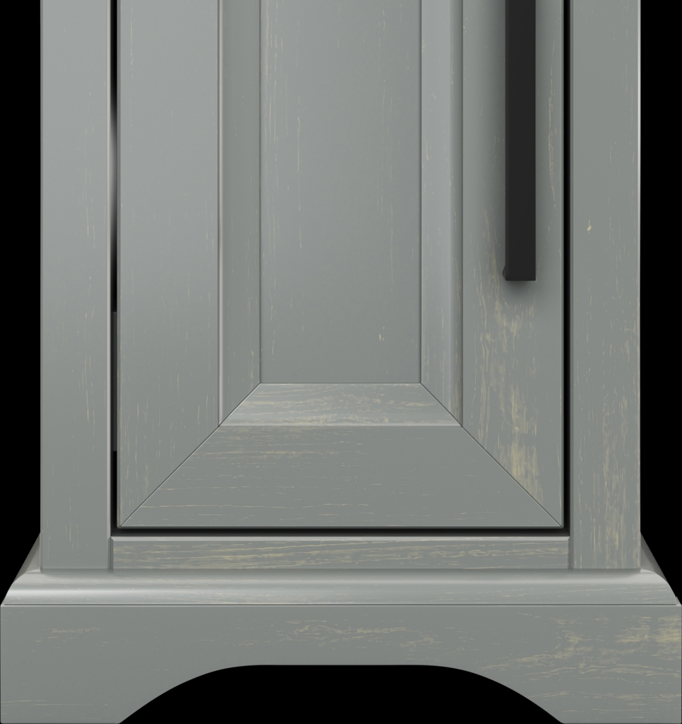 Weyna Gray Nightstand - Thumbnail - Image 4