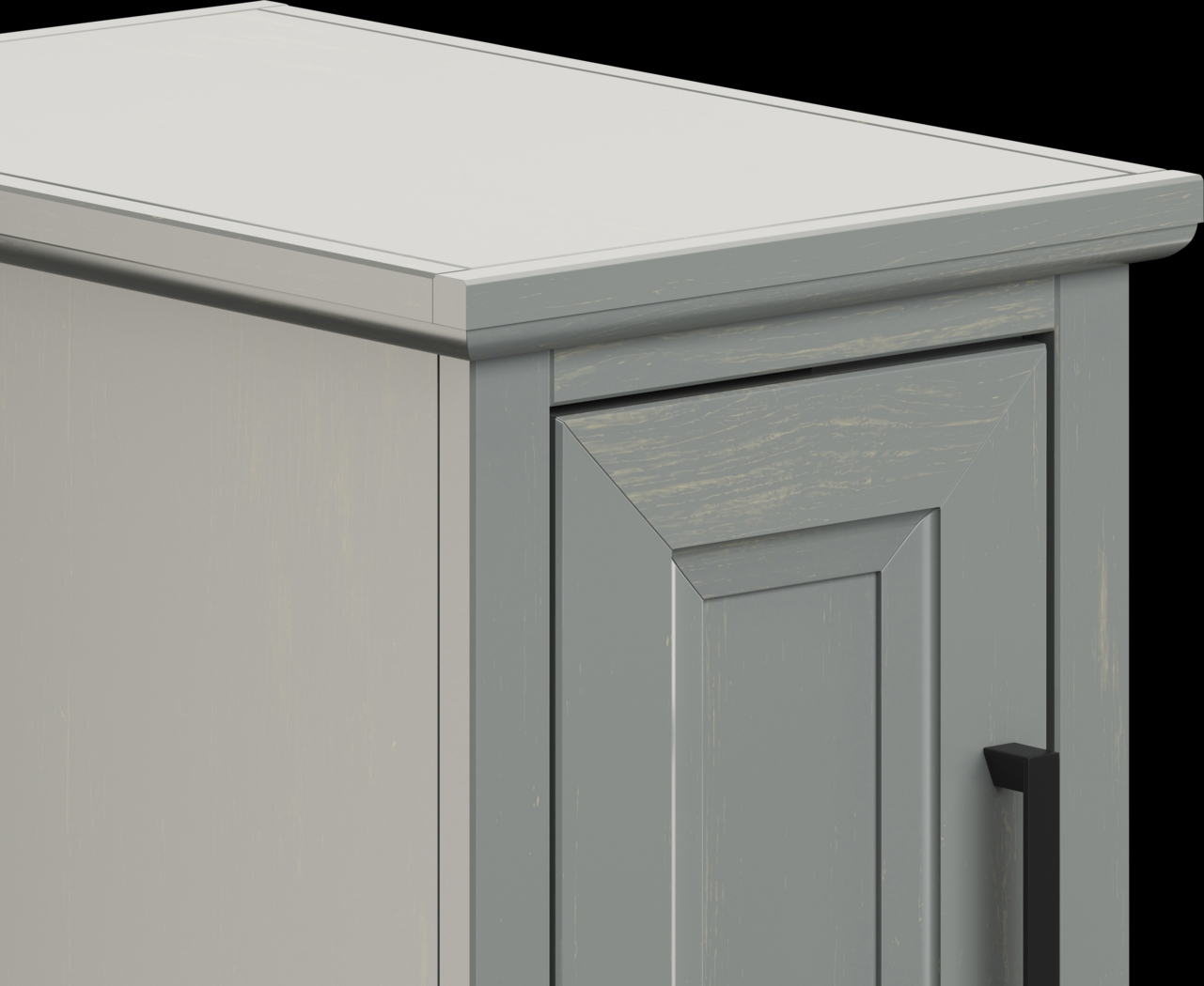 Weyna Gray Nightstand - Thumbnail - Image 5