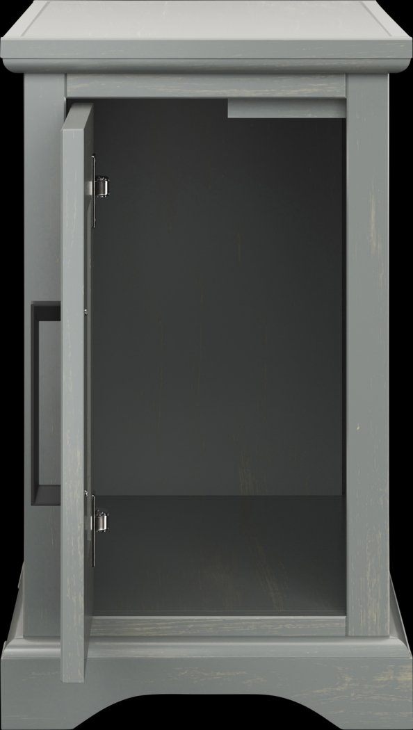 Weyna Gray Nightstand - Thumbnail - Image 6