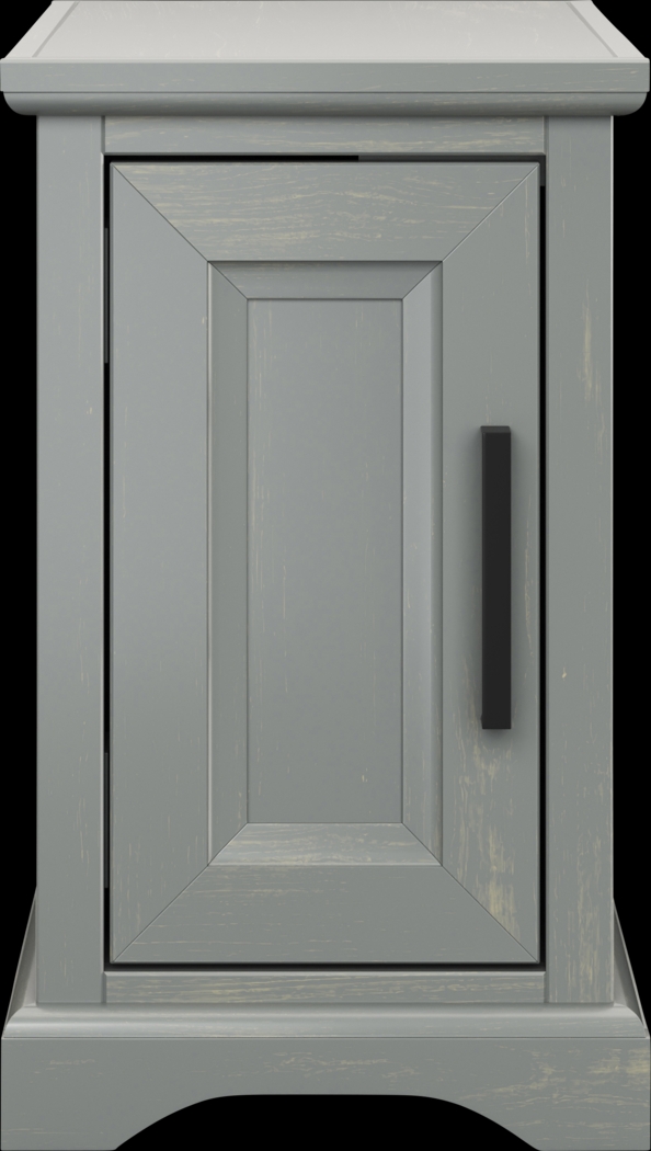 Weyna Gray Nightstand - Thumbnail - Image 8