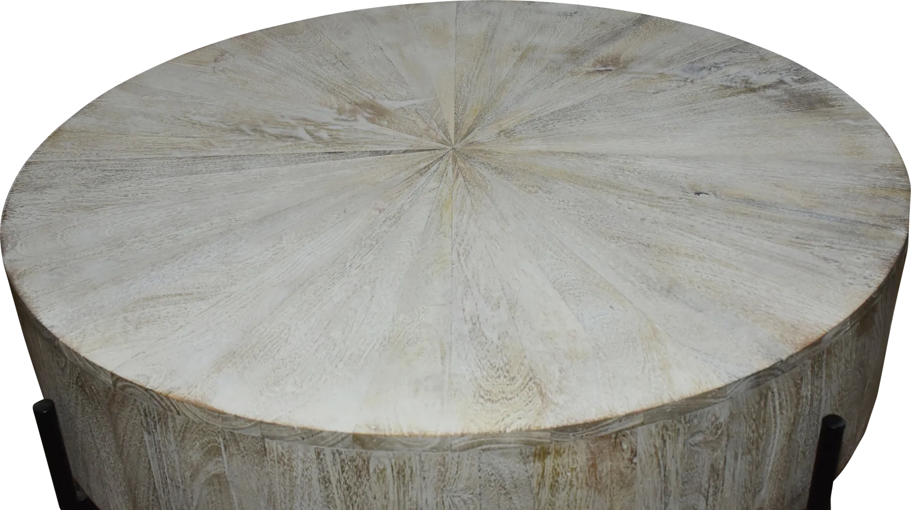 Wezani Weathered/Black Cocktail Table - Thumbnail - Image 7
