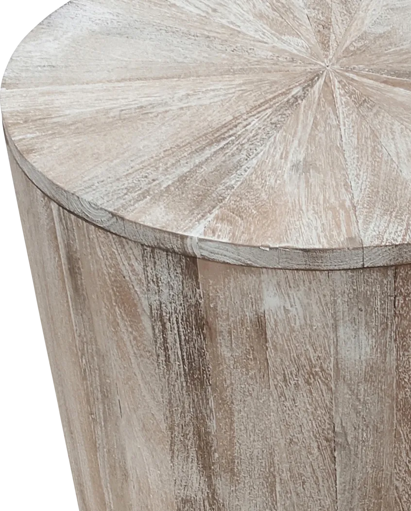 Wezani Weathered/Black End Table - Thumbnail - Image 5