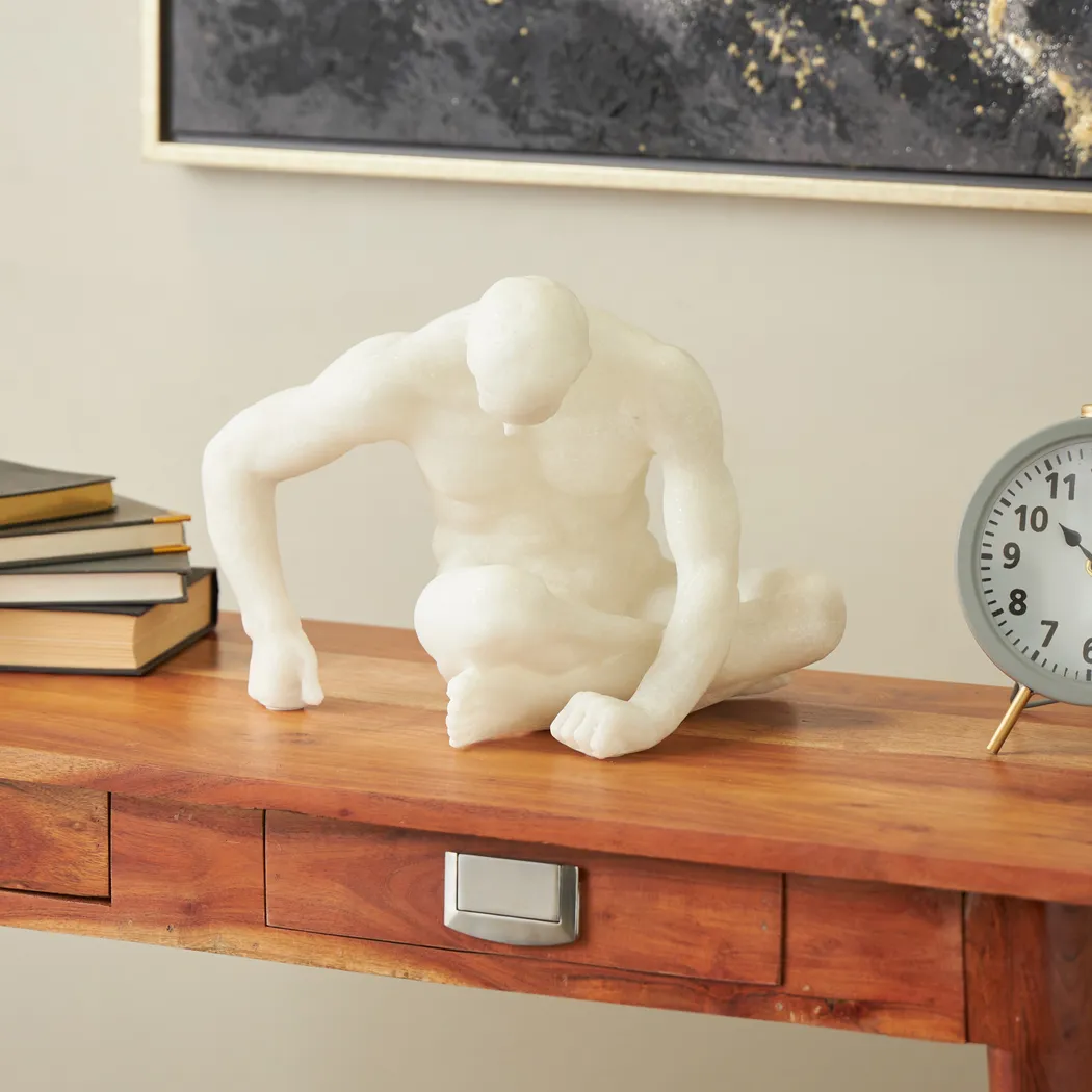 Wezlu White Sculptuire - Thumbnail - Image 2