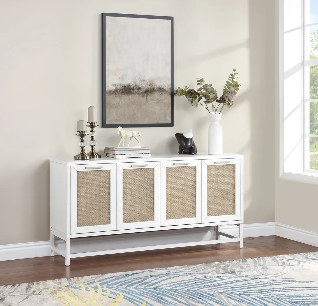 Whalstrom White Credenza - Thumbnail - Image 2