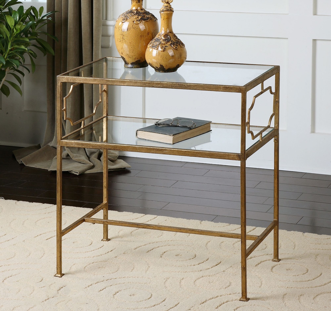 Wharfside Gold Side Table - Thumbnail - Image 2