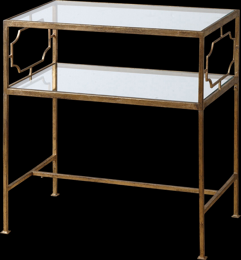 Wharfside Gold Side Table - Thumbnail - Image 1