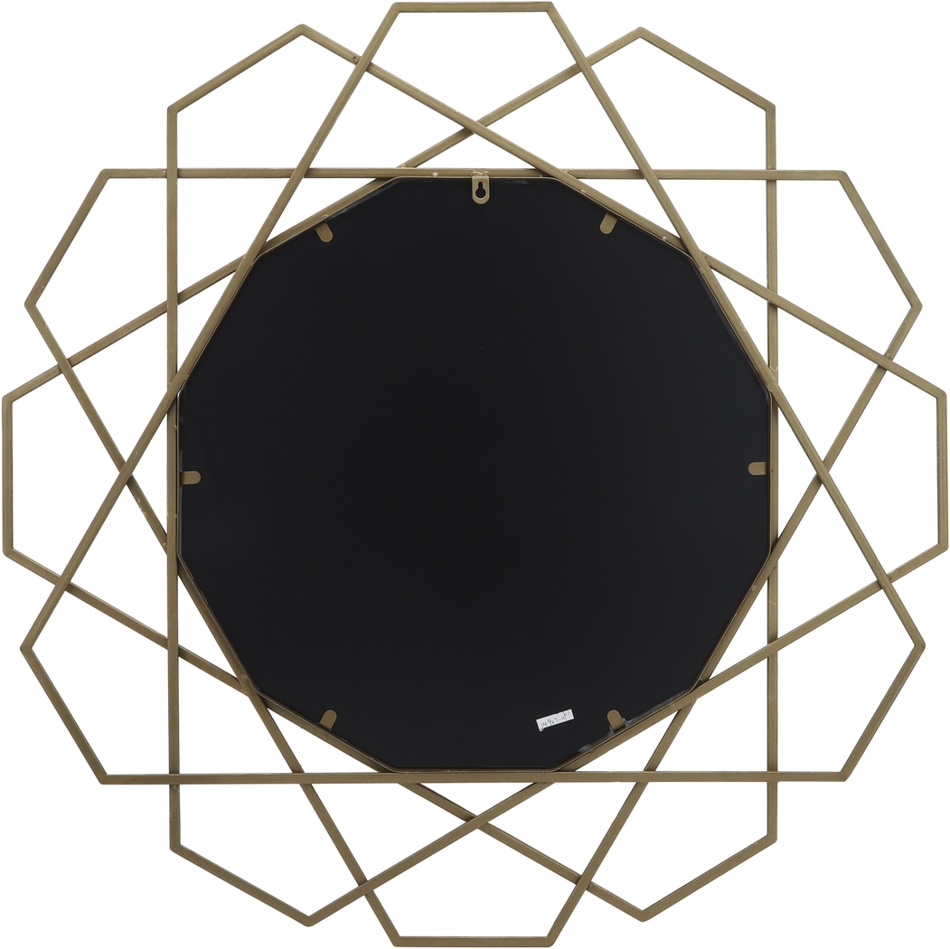 Wheatcroft Gold Mirror - Thumbnail - Image 2