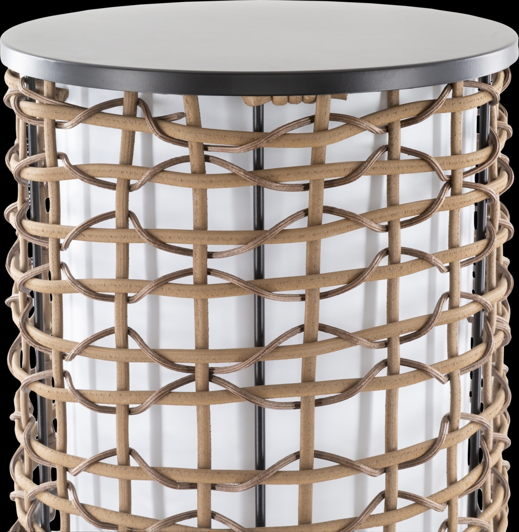 Wheathill Circle Black Outdoor Floor Lamp - Thumbnail - Image 2