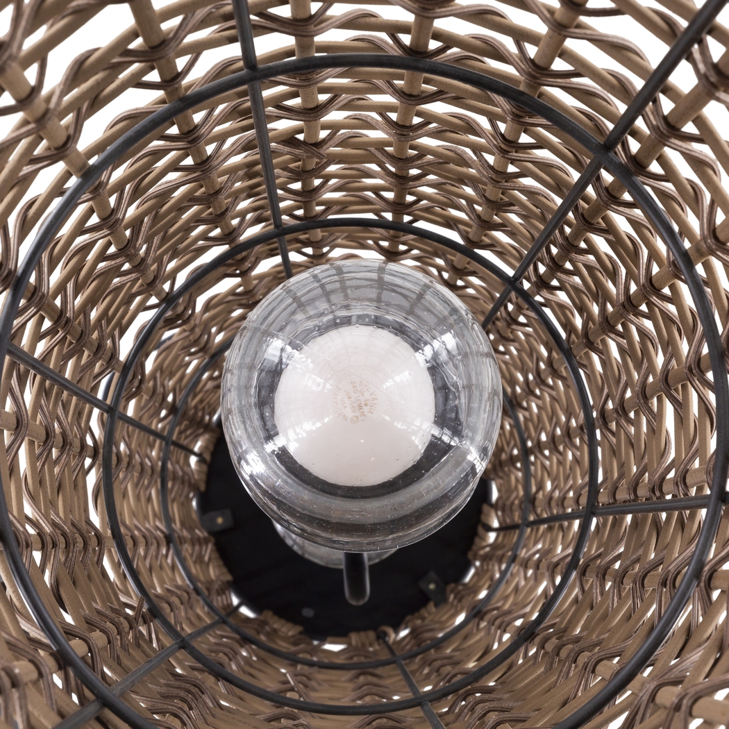 Wheathill Circle Black Outdoor Floor Lamp - Thumbnail - Image 4