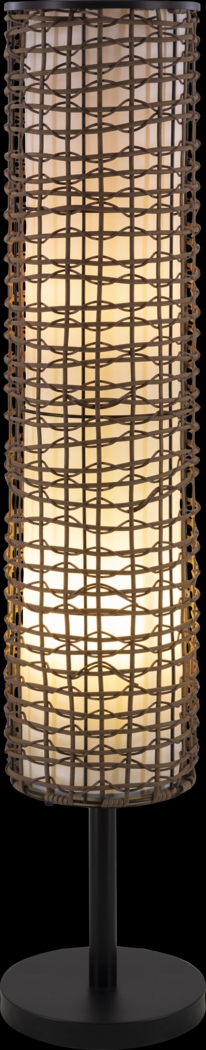 Wheathill Circle Black Outdoor Floor Lamp - Thumbnail - Image 7