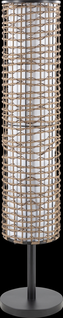 Wheathill Circle Black Outdoor Floor Lamp - Thumbnail - Image 1