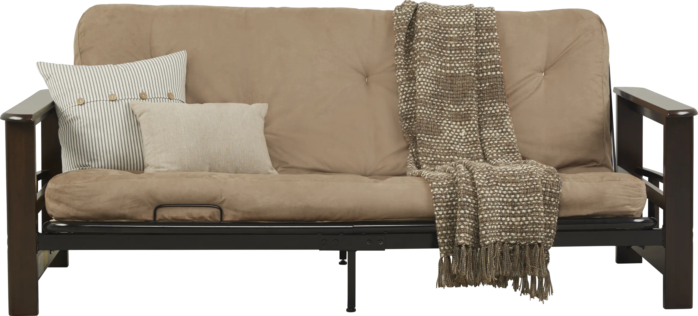 Kids Wheaton Merlot Futon - Thumbnail - Image 2