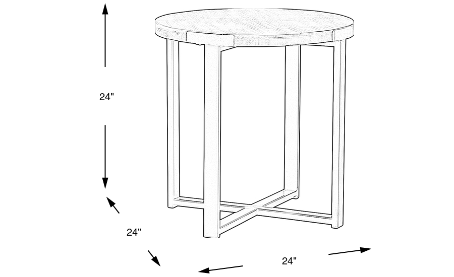 Dimension Image. Please refer to the Dimension Tab on this page for dimension details.