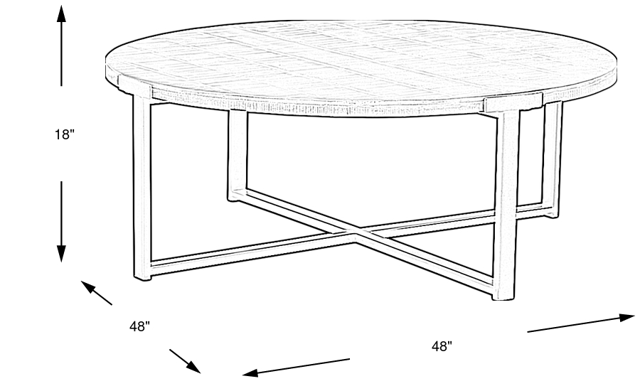 Dimension Image. Please refer to the Dimension Tab on this page for dimension details.