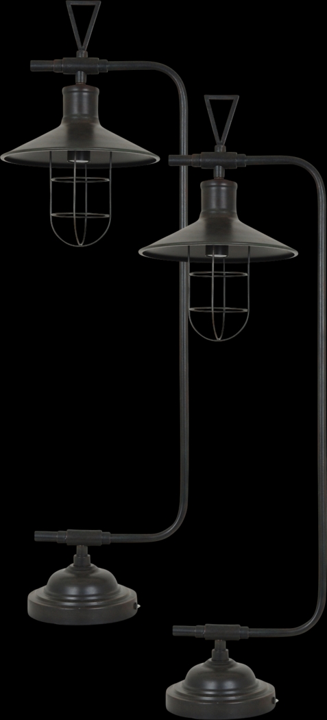 Wheeley Shore Bronze Lamp, Set of 2 - Thumbnail - Image 1