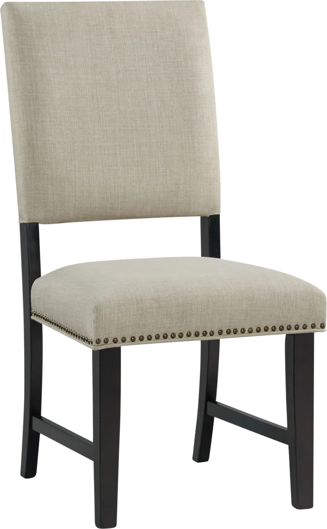 Wheelswolf Taupe Side Chair, Set of 2 - Thumbnail - Image 12