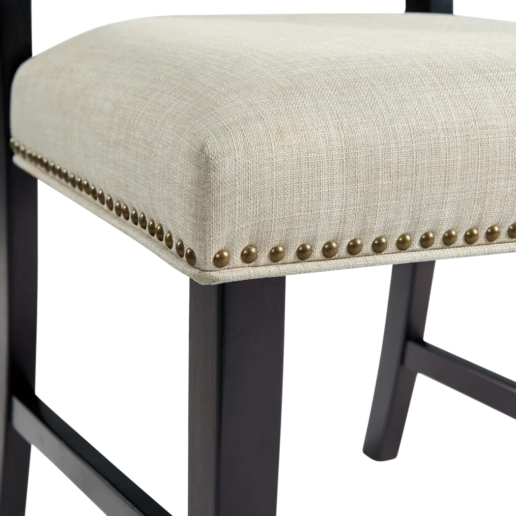 Wheelswolf Taupe Side Chair, Set of 2 - Thumbnail - Image 5