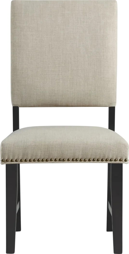 Wheelswolf Taupe Side Chair, Set of 2 - Thumbnail - Image 8