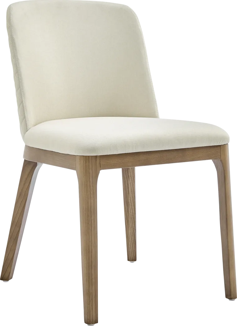 Whelon Beige Dining Chair, Set of 2 - Thumbnail - Image 3