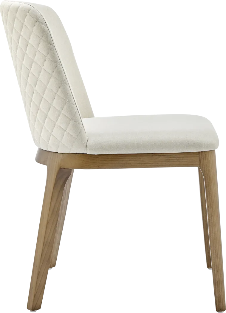 Whelon Beige Dining Chair, Set of 2 - Thumbnail - Image 4
