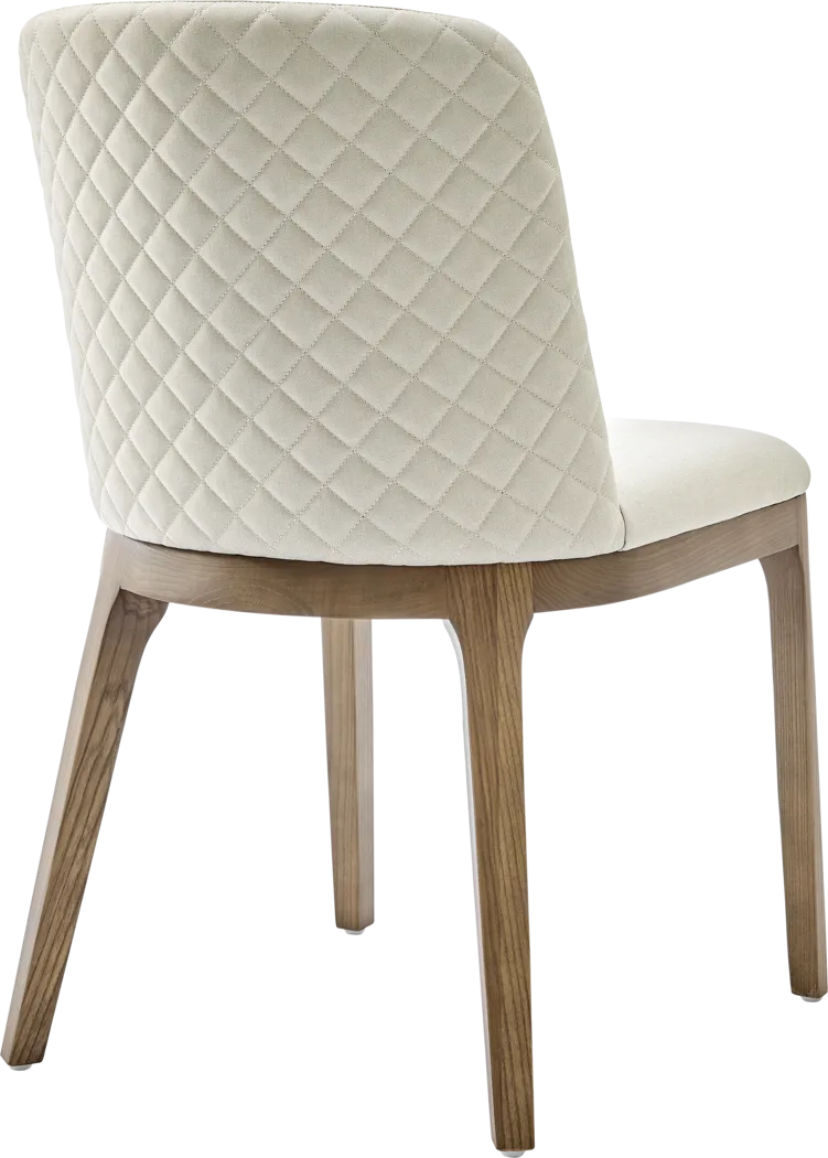 Whelon Beige Dining Chair, Set of 2 - Thumbnail - Image 5