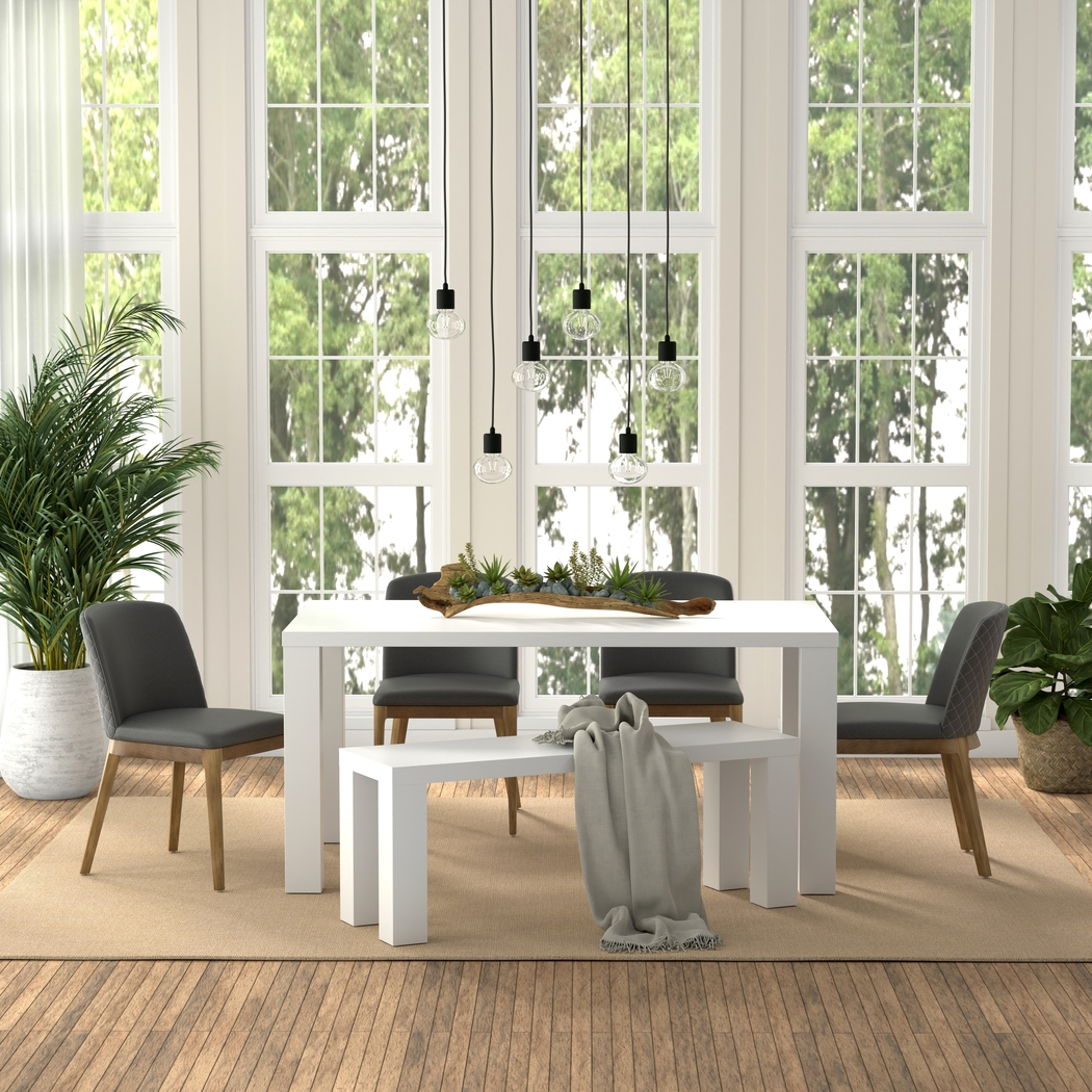 Whelon Gray Dining Chair, Set of 2 - Thumbnail - Image 2