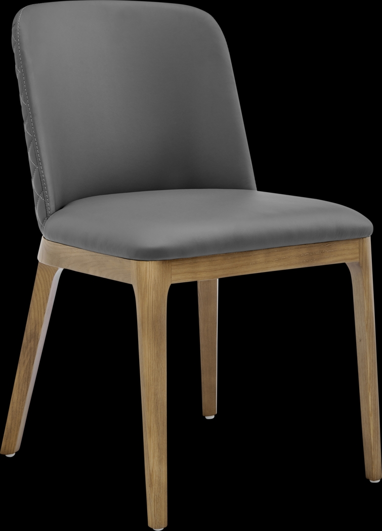 Whelon Gray Dining Chair, Set of 2 - Thumbnail - Image 4