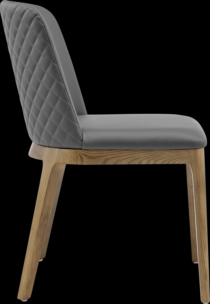 Whelon Gray Dining Chair, Set of 2 - Thumbnail - Image 5