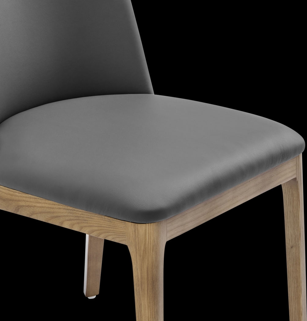 Whelon Gray Dining Chair, Set of 2 - Thumbnail - Image 8