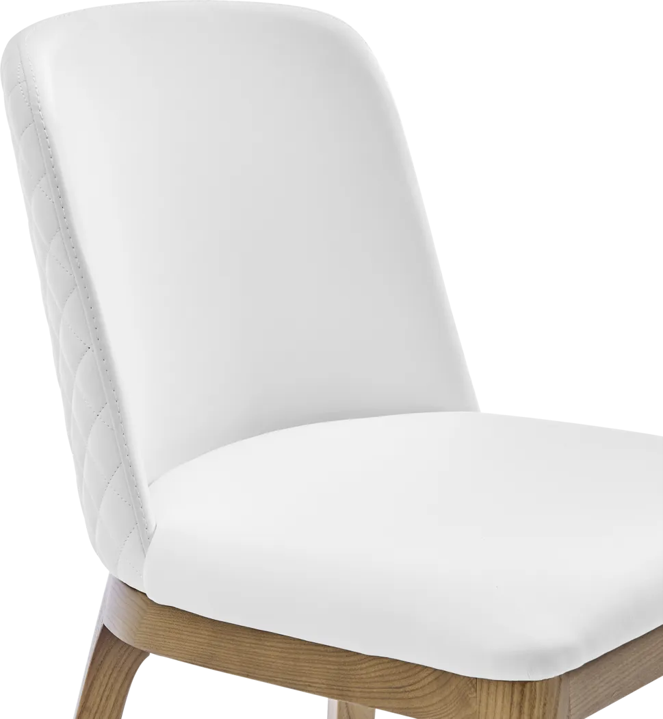 Whelon White Dining Chair, Set of 2 - Thumbnail - Image 9