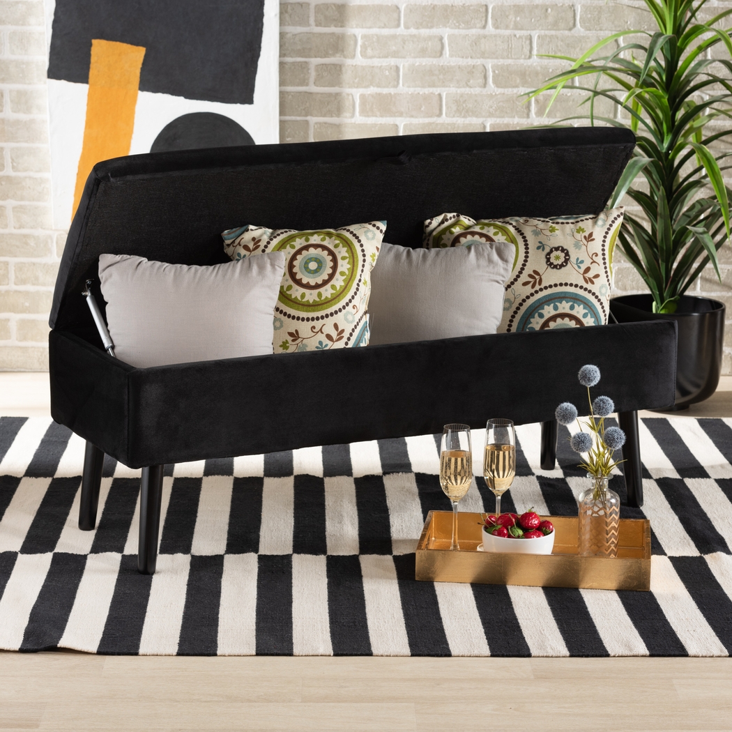 Whimbrel Black Accent Bench - Thumbnail - Image 7