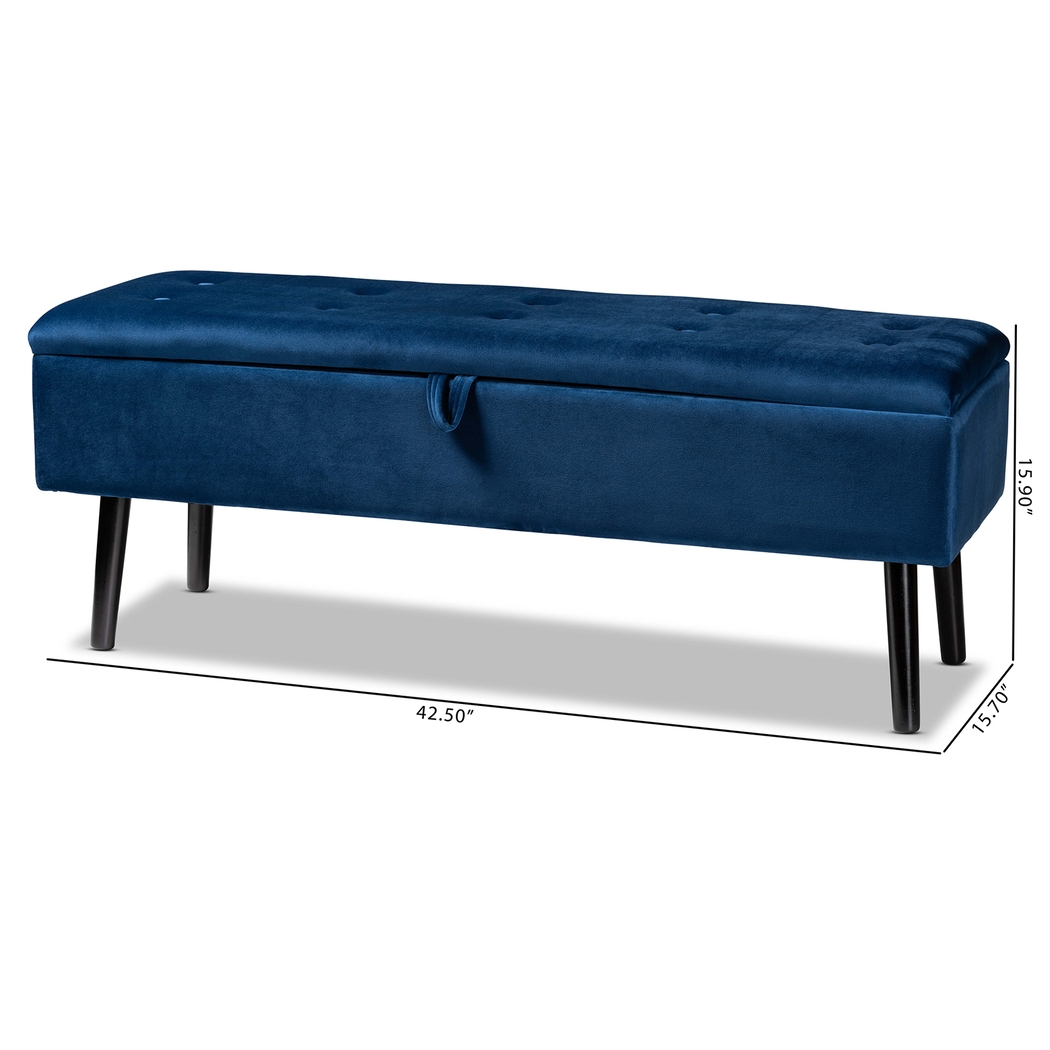 Whimbrel Navy Accent Bench - Thumbnail - Image 8