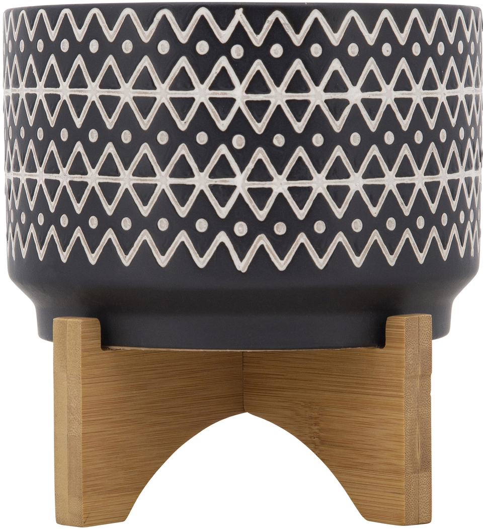 Whimbrell Black Planter - Thumbnail - Image 3